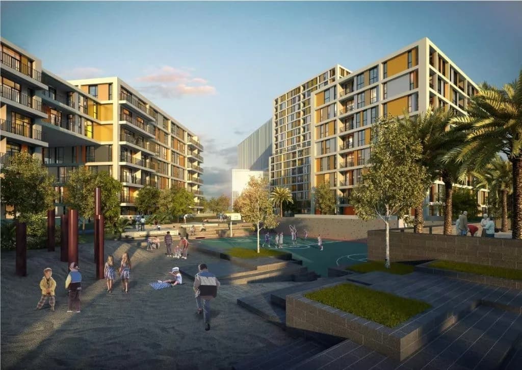 Afnan amenity Basketball Courts in Dubai Production City, Dubai, by Deyaar