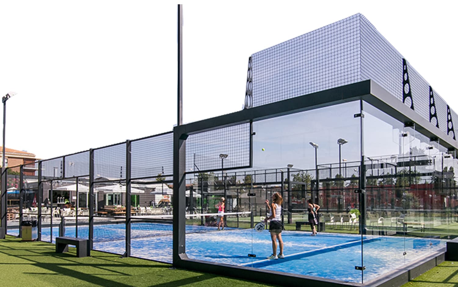 AG 7EVEN amenity Padel Court - Dubailand Residence Complex, Dubai - by AG Properties