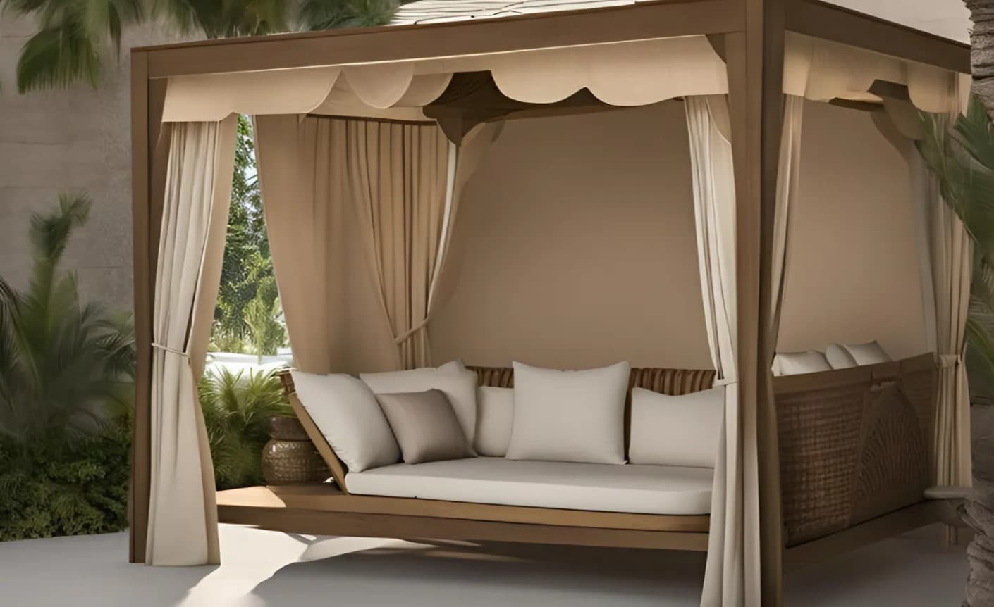 AG Aum amenity Cabanas - Dubailand Residence Complex, Dubai - by AG Properties