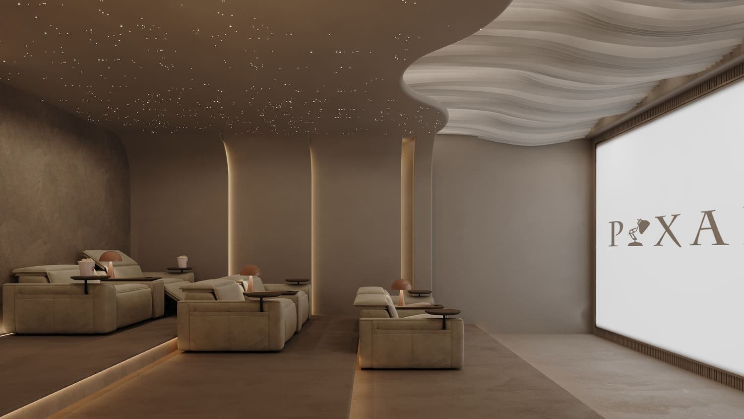 Agua Residences amenity Private Cinema - Dubai Islands, Dubai - by Citi Developers