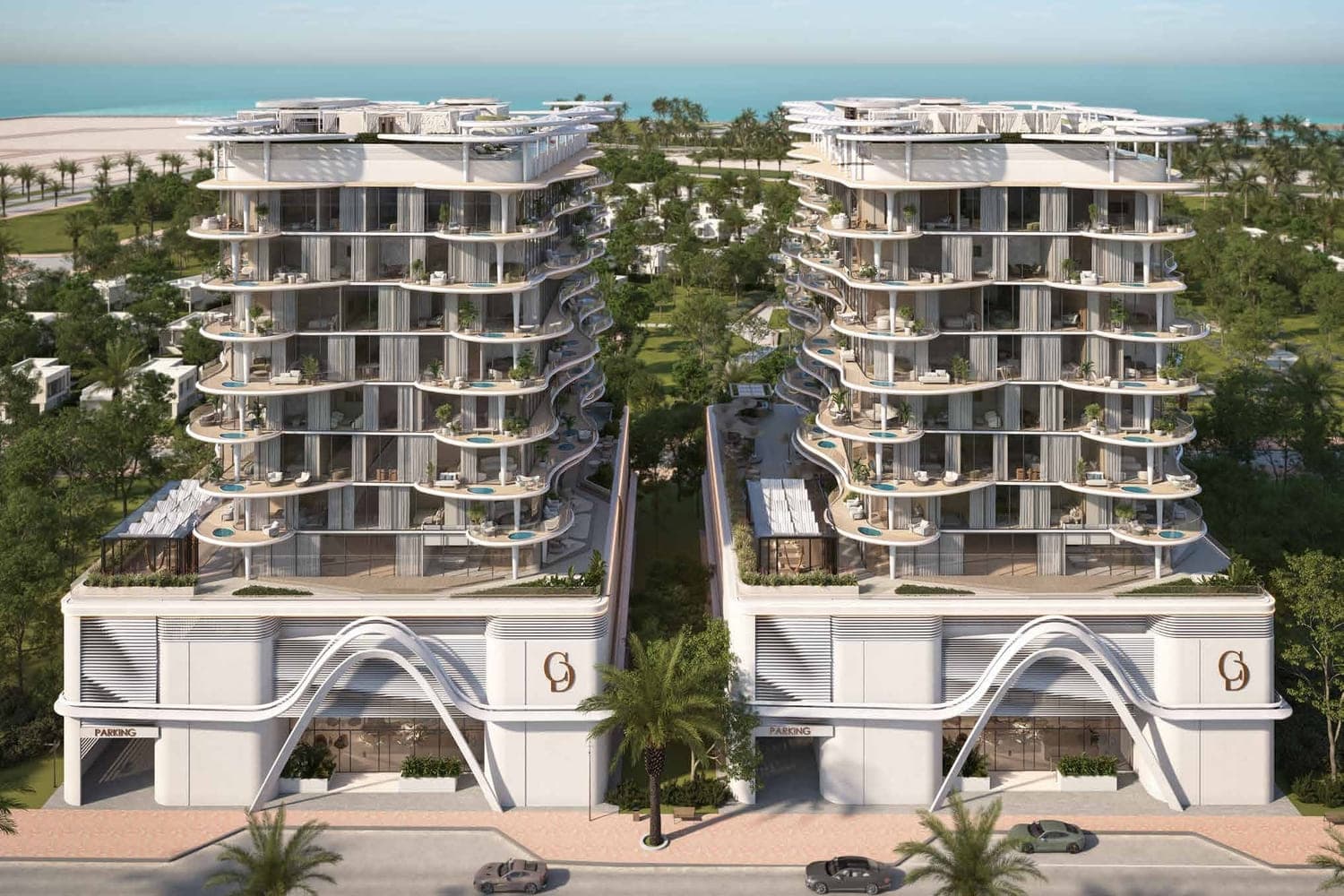 Agua Residences exterior view - Dubai Islands, Dubai - by Citi Developers