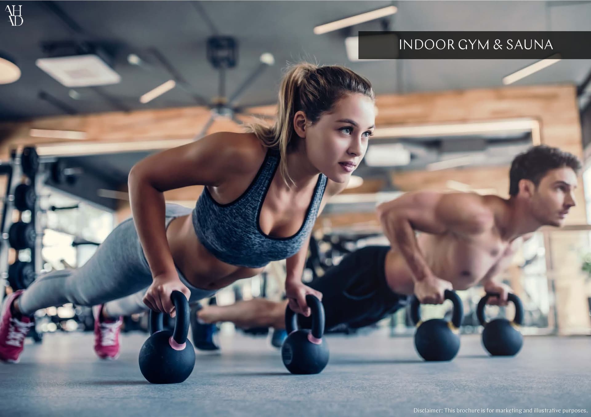 Ahad Residences amenity Gym in Business Bay, Dubai, by AHAD Group