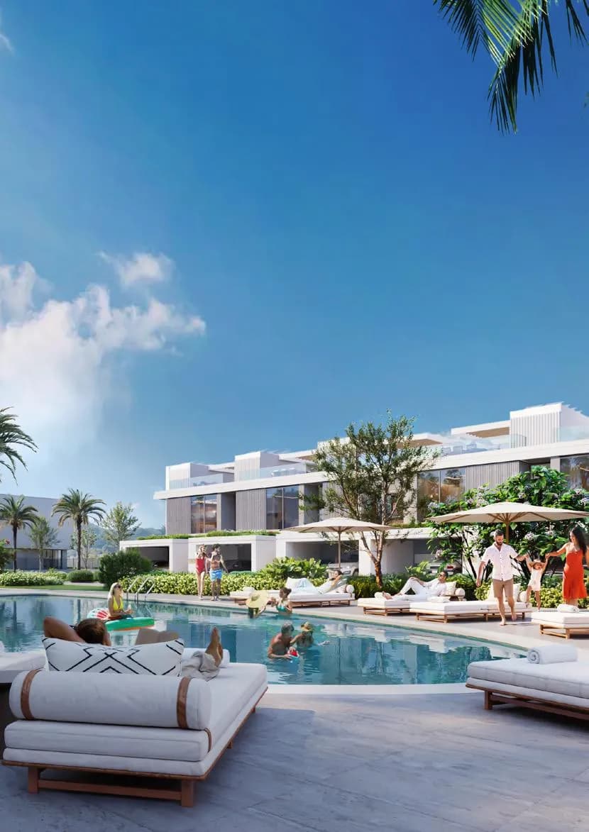 Aila Homes amenity Swimming Pool - Al Jazeera Al Hamra, Dubai - by Al Hamra