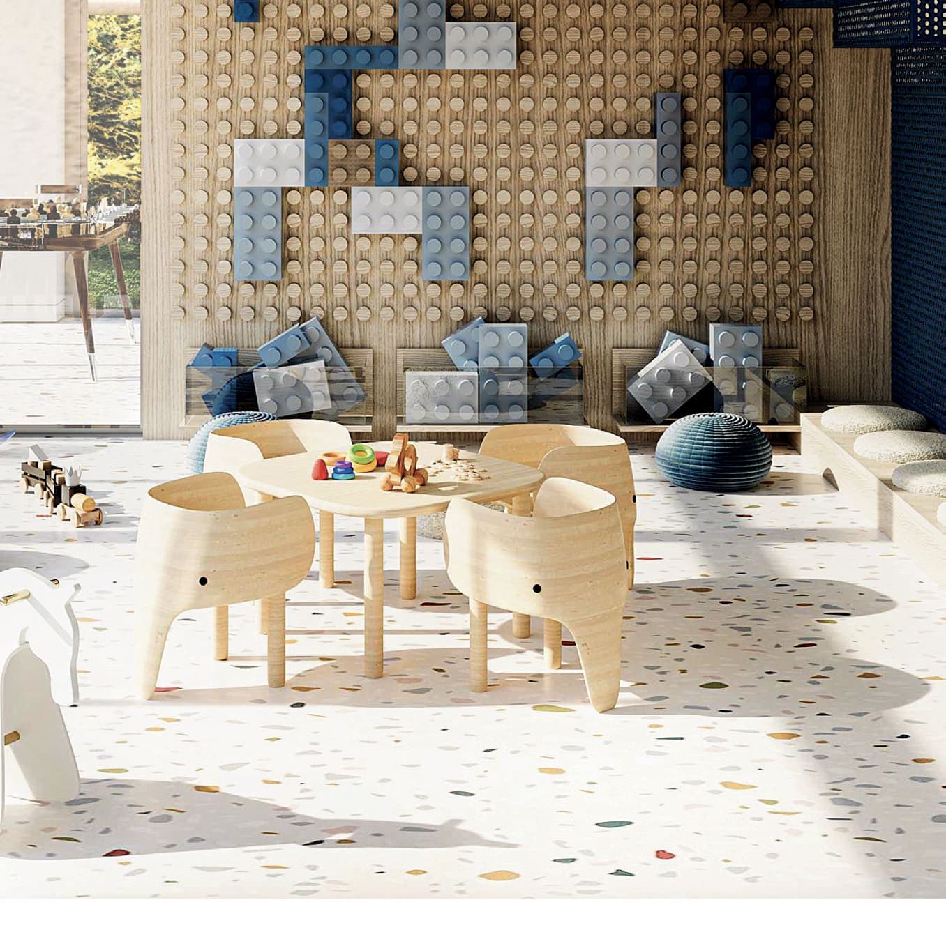 Ajwan Towers amenity Kids Play Area - Al Saadiyat island, Dubai - by ESK Investments