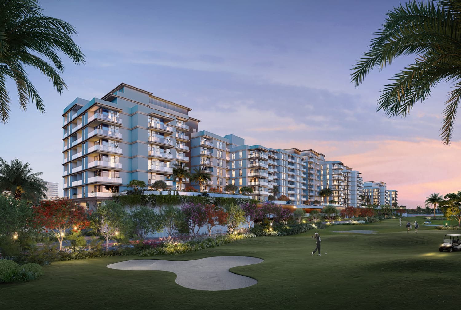 Al Hamra Greens exterior view - Al Jazeera Al Hamra, Dubai - by Al Hamra