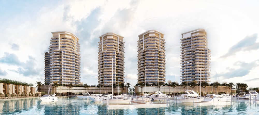 Al Hamra Waterfront exterior view - Al Jazeera Al Hamra, Dubai - by Al Hamra