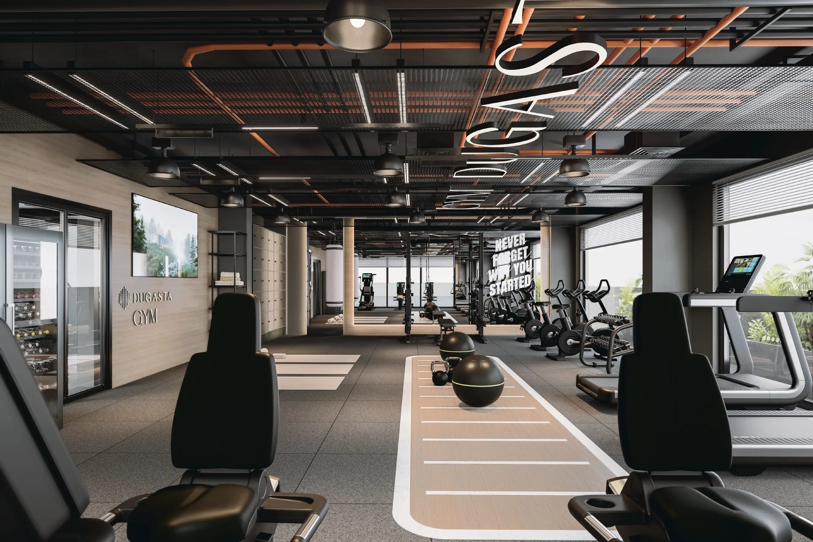 Al Haseen Residences 5 amenity Gym - Saih Shuaib 2, Dubai - by Dugasta