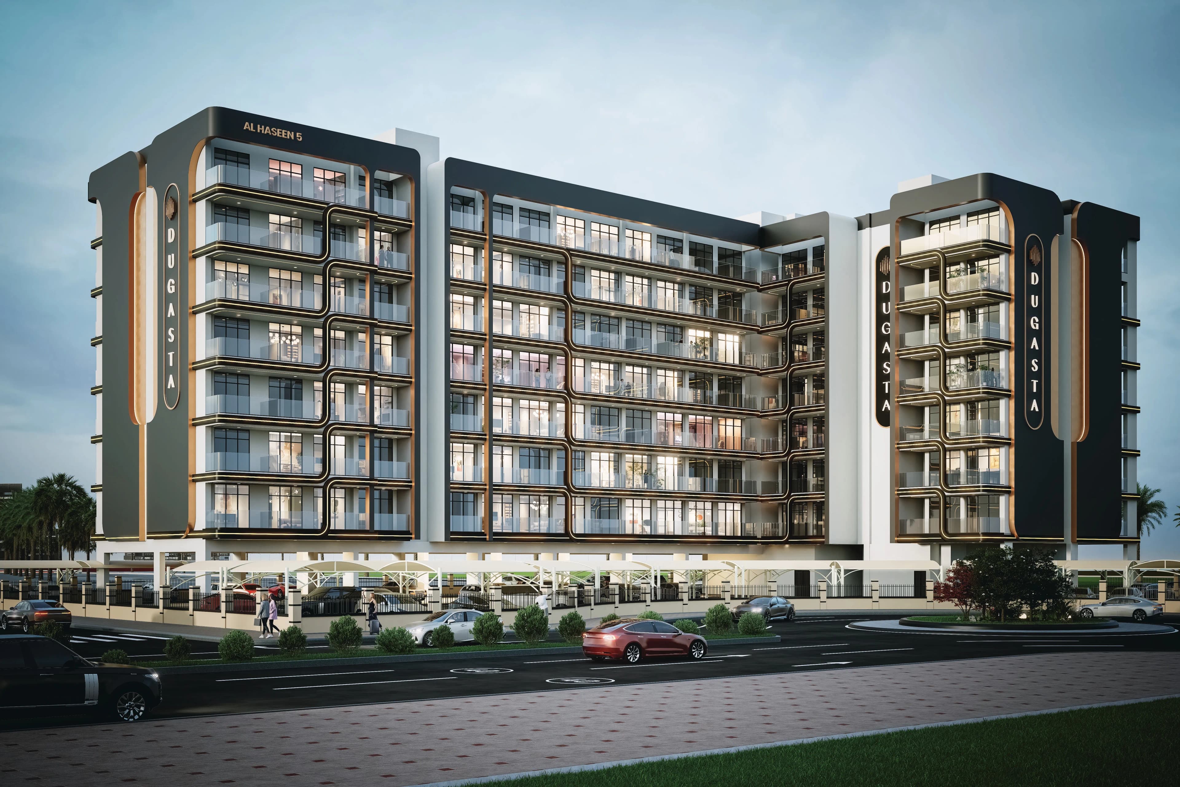 Al Haseen Residences 5 exterior view - Saih Shuaib 2, Dubai - by Dugasta