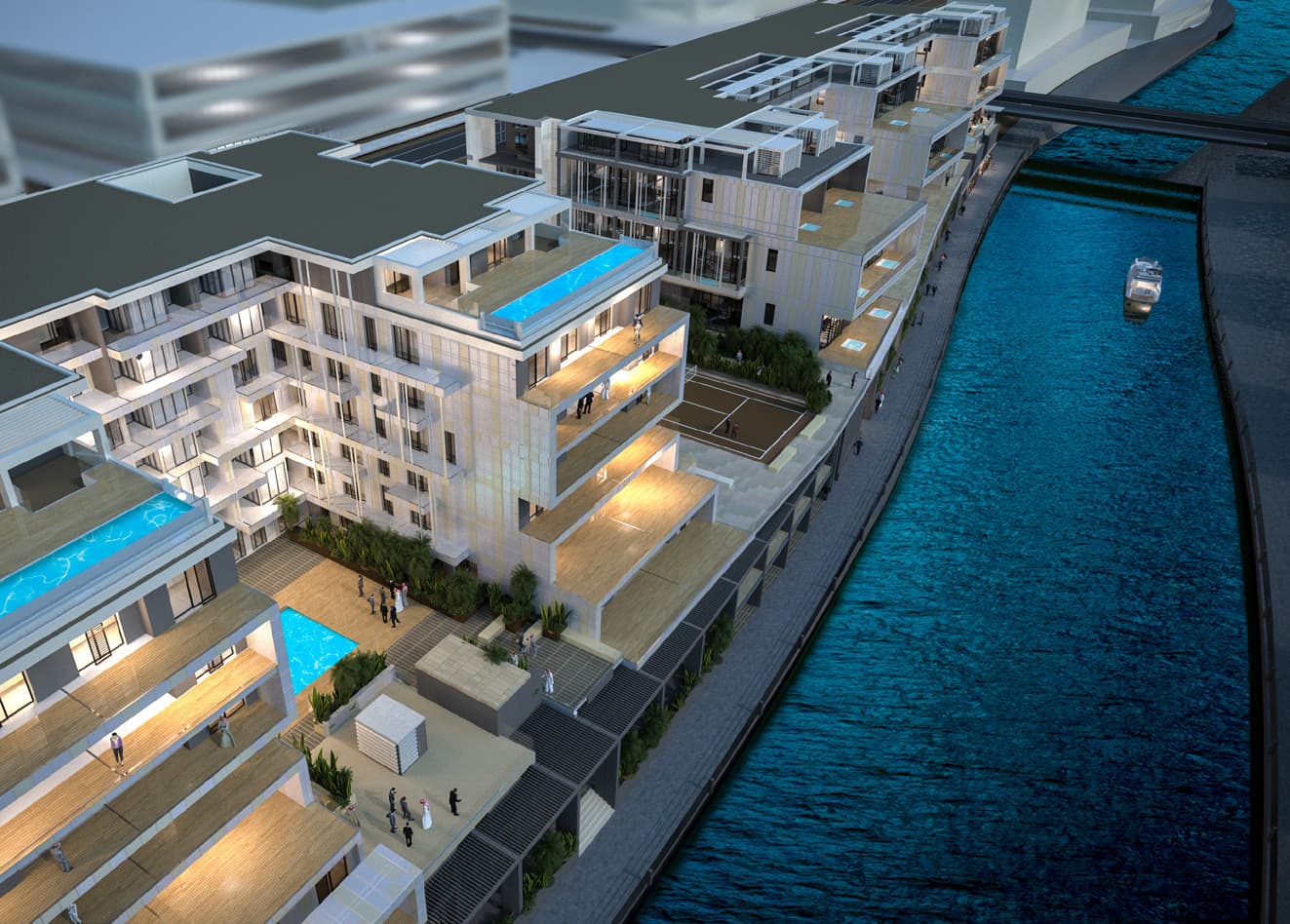 Al Raha Lofts 1 amenity Swimming Pool - Al Raha Beach, Dubai - by Reportage Properties