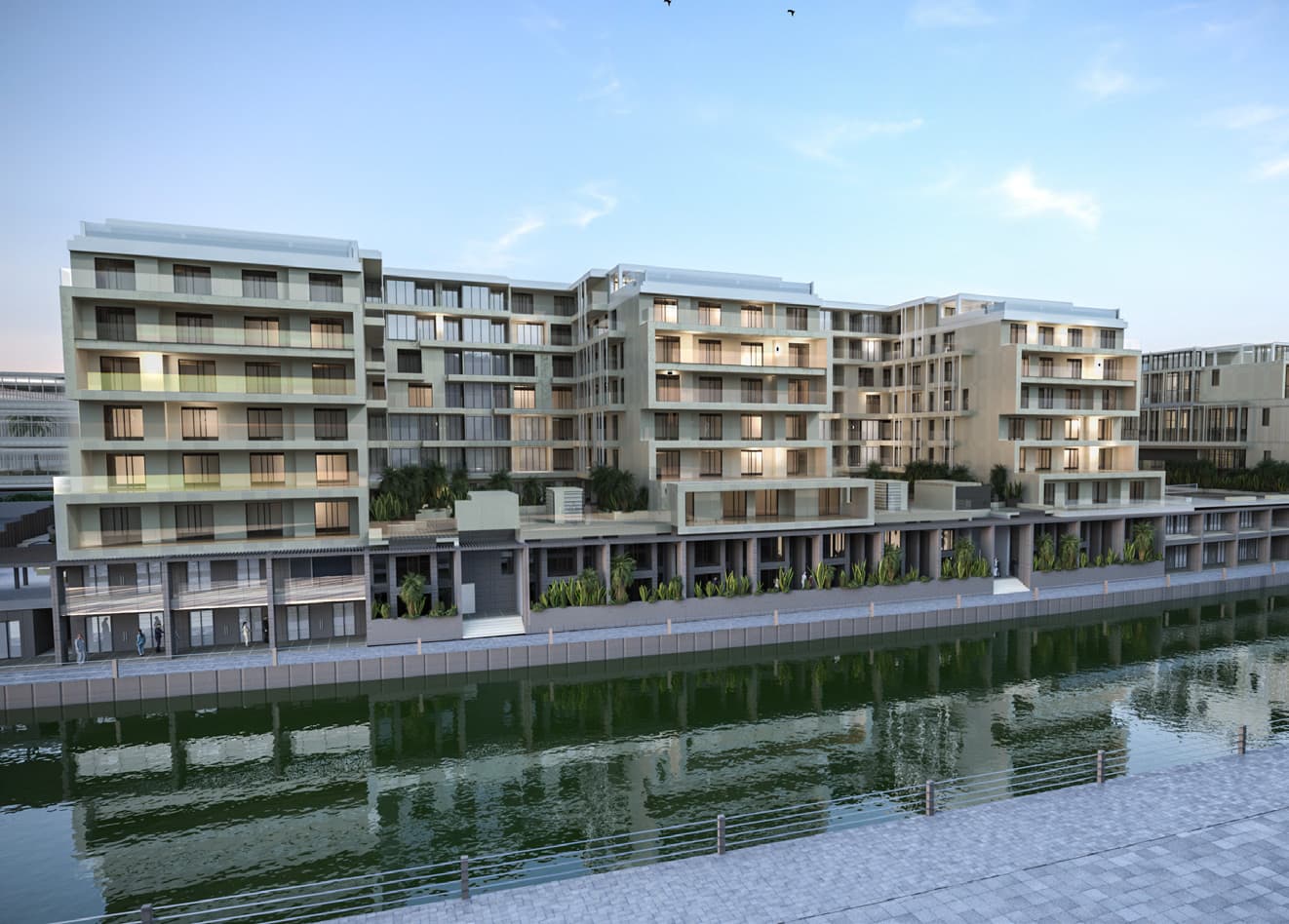 Al Raha Lofts 1 exterior view - Al Raha Beach, Dubai - by Reportage Properties