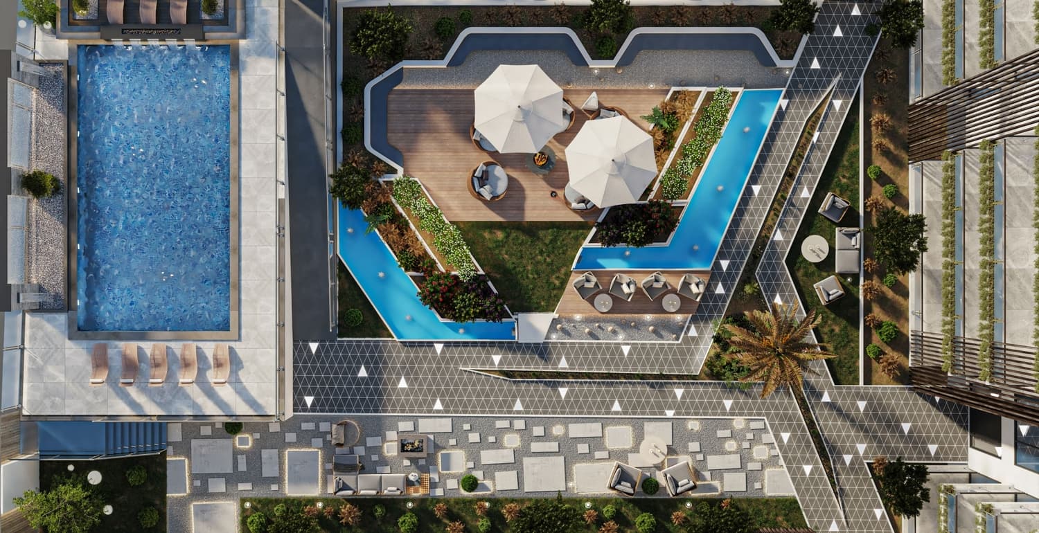 Al Serh Residences 11 amenity Areas For Relaxation - JVC (Jumeirah Village Circle), Dubai - by Asak Real Estate Development