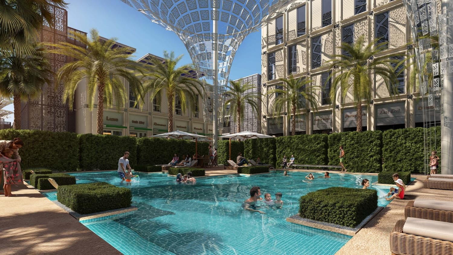 Al Waha amenity Community Pool - Dubai Expo City, Dubai - by Expo City Development