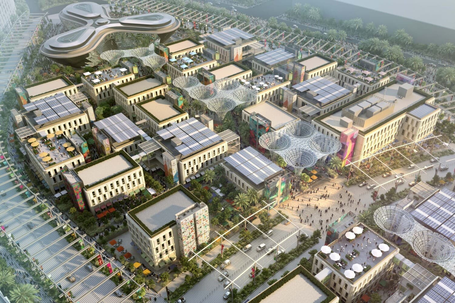 Al Waha exterior view - Dubai Expo City, Dubai - by Expo City Development