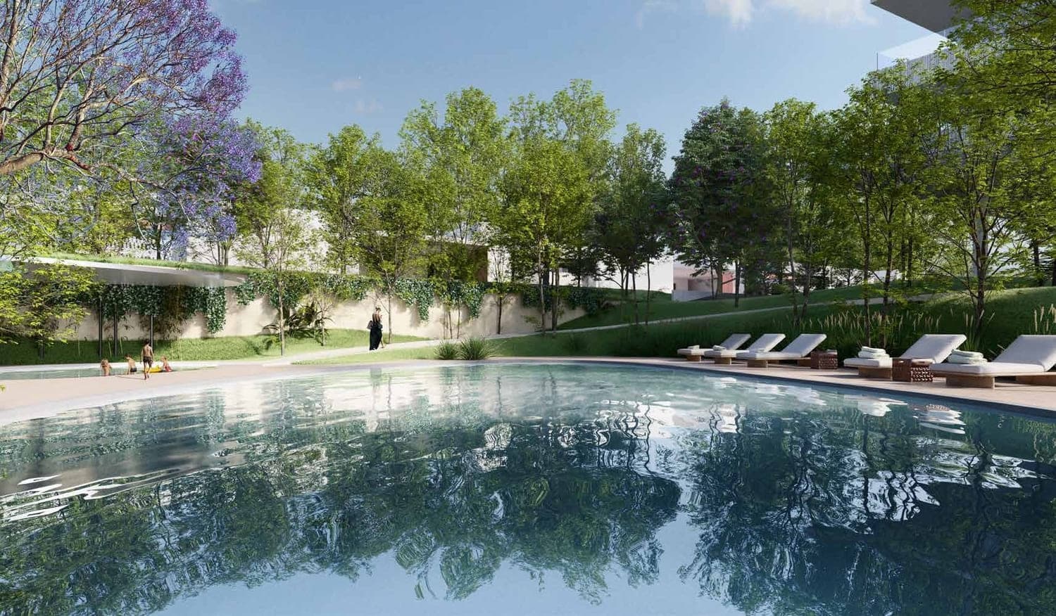Al Zorah Seaside Hills amenity Swimming Pool - Al Zorah City, Dubai - by The Solidere International