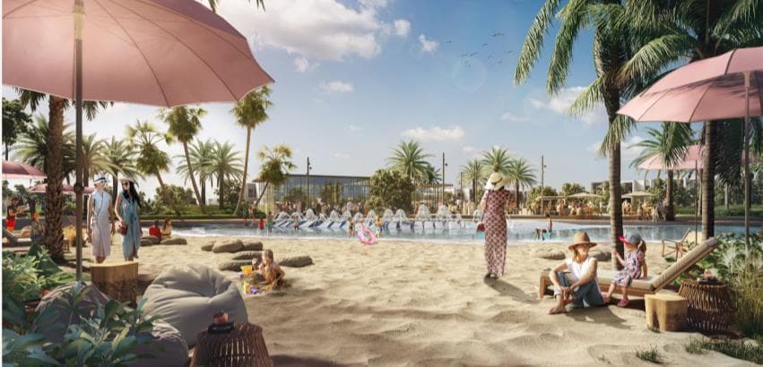 Alana amenity Golden Beach - The Valley, Dubai - by Emaar