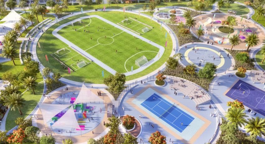 Alana amenity Sports Village - The Valley, Dubai - by Emaar