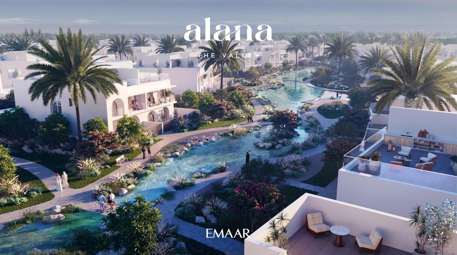 Alana exterior view - The Valley, Dubai - by Emaar