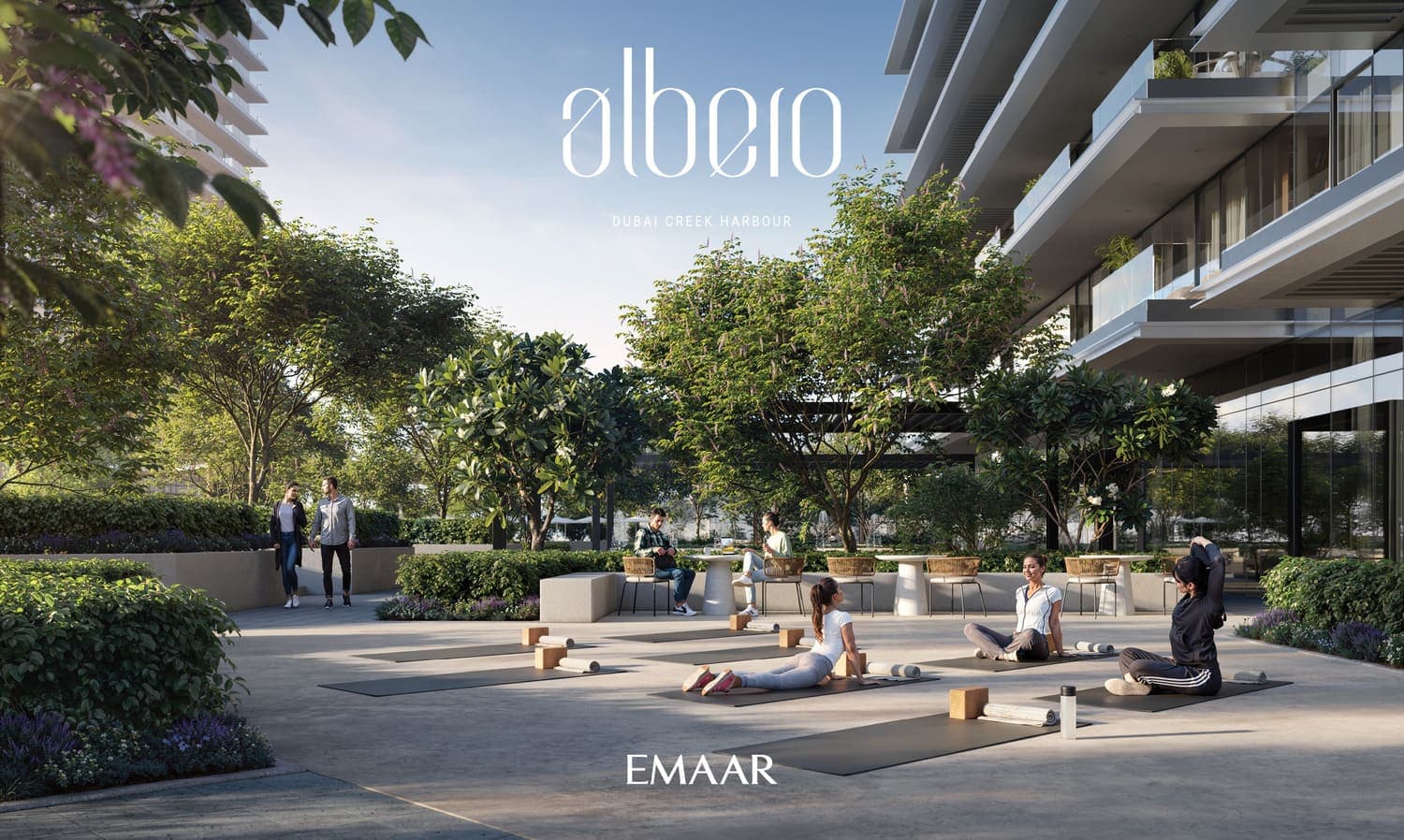 Albero amenity Yoga Zone - Green Gate at Dubai Creek Harbour, Dubai - by Emaar