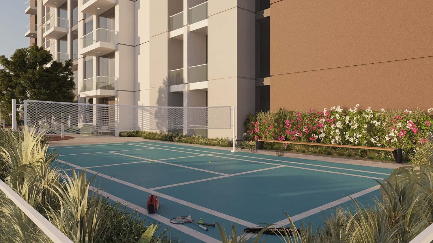 Albero by ORO24 amenity Badminton Court - Wadi Al Safa 2, Dubai - by ORO 24