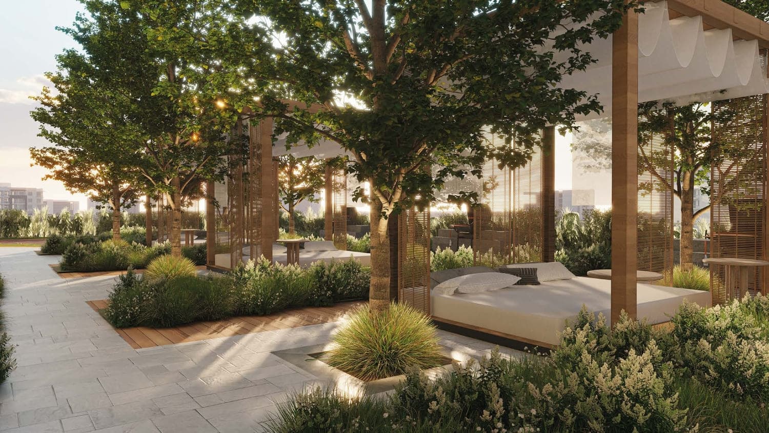 Albero by ORO24 amenity Cabana Seating - Wadi Al Safa 2, Dubai - by ORO 24