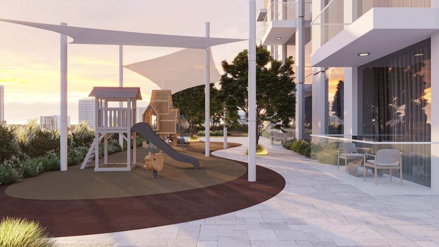 Albero by ORO24 amenity Outdoor Kids Play Area - Wadi Al Safa 2, Dubai - by ORO 24
