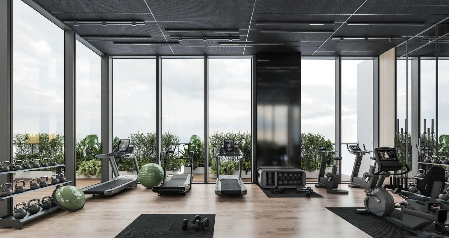 Albero by ORO24 amenity Rooftop Health Club - Wadi Al Safa 2, Dubai - by ORO 24