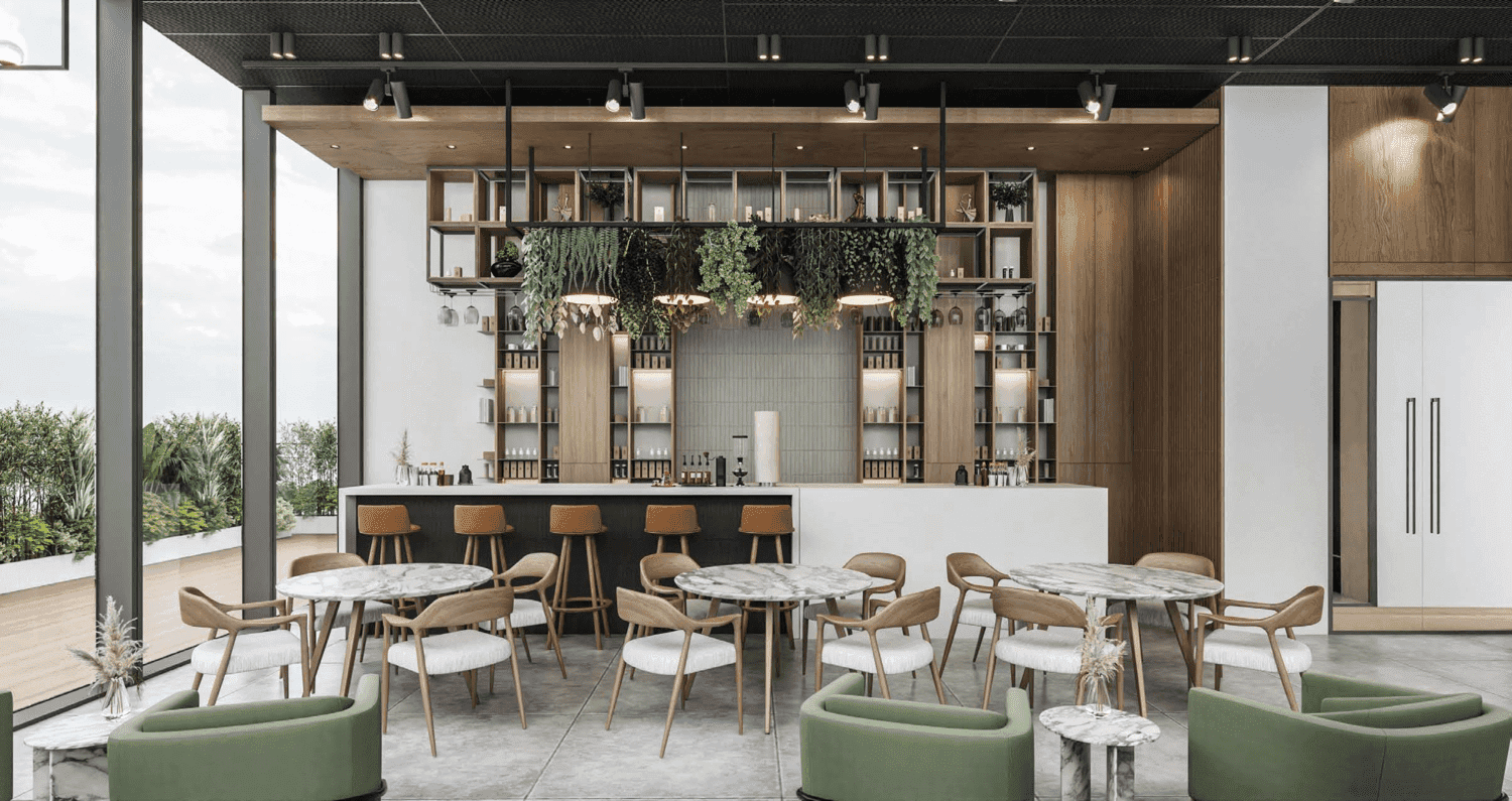 Albero by ORO24 amenity Rooftop Lounge - Wadi Al Safa 2, Dubai - by ORO 24