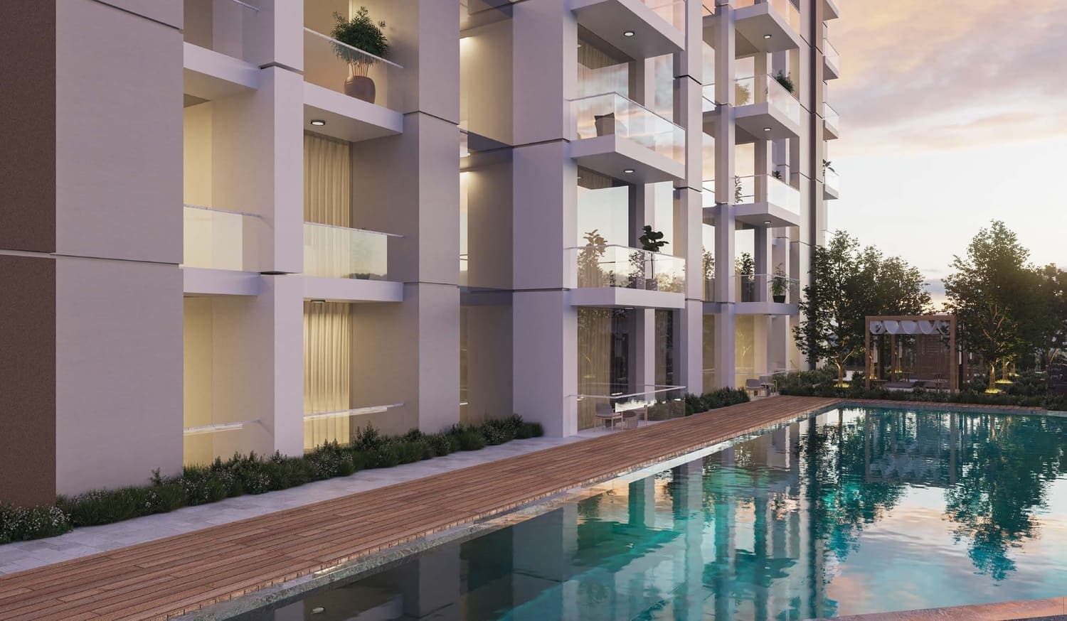 Albero by ORO24 amenity Temperature Controlled Swimming Pool - Wadi Al Safa 2, Dubai - by ORO 24