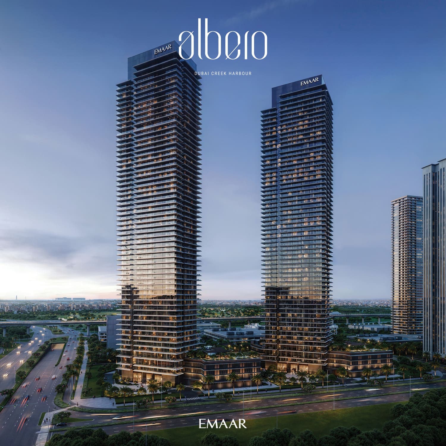 Albero exterior view - Green Gate at Dubai Creek Harbour, Dubai - by Emaar
