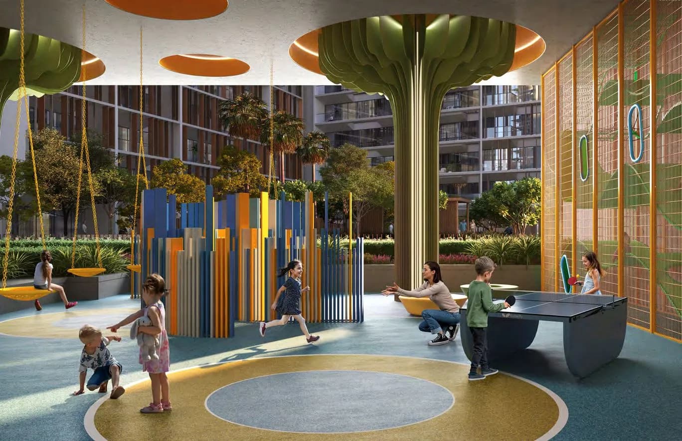 Alder in Park Five amenity Kids Play Area - Dubai Production City, Dubai - by Deyaar