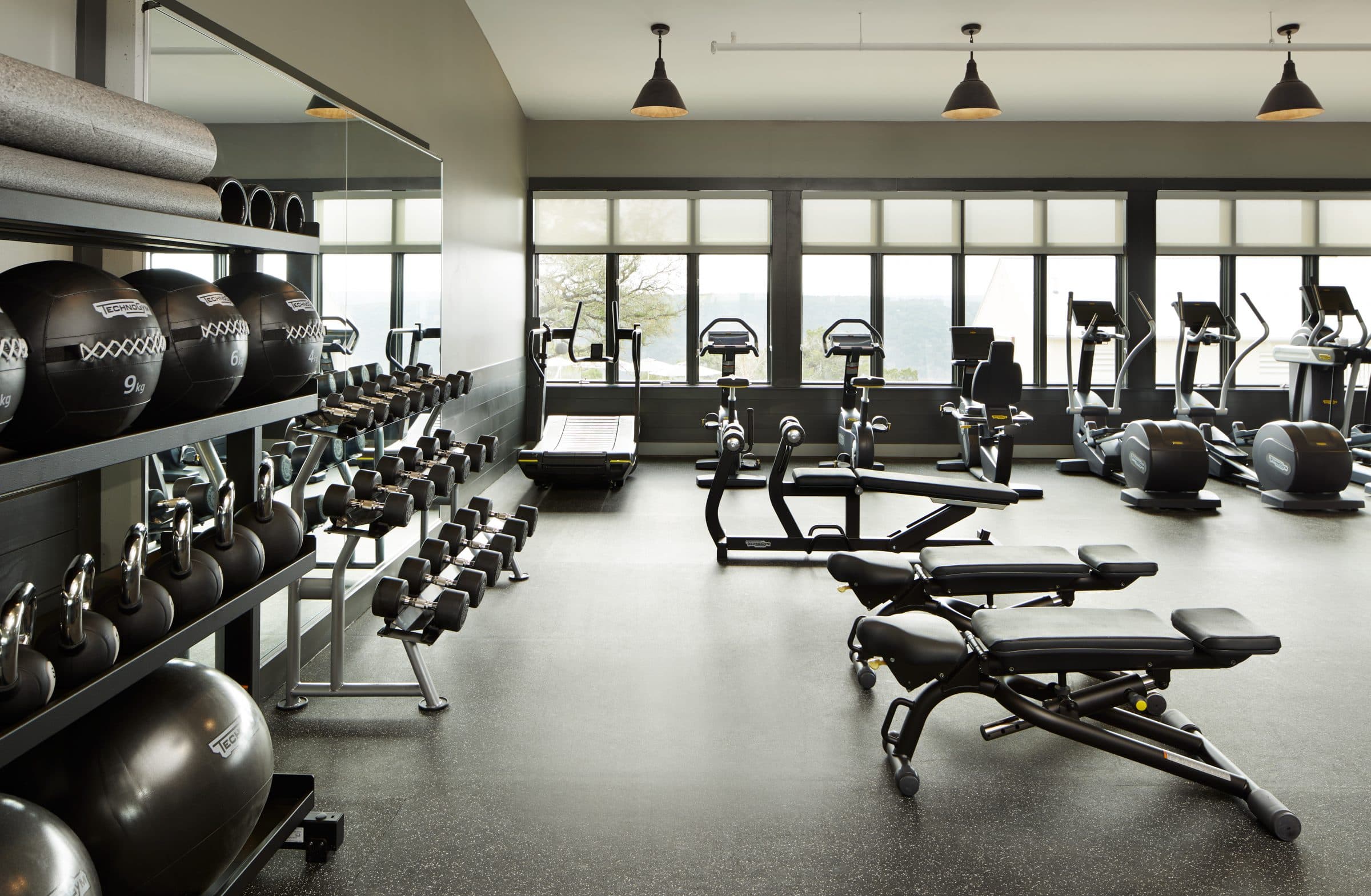 Alef Noon Residence amenity Gym - JVC (Jumeirah Village Circle), Dubai - by Albait Al Duwaliy Real Estate Development