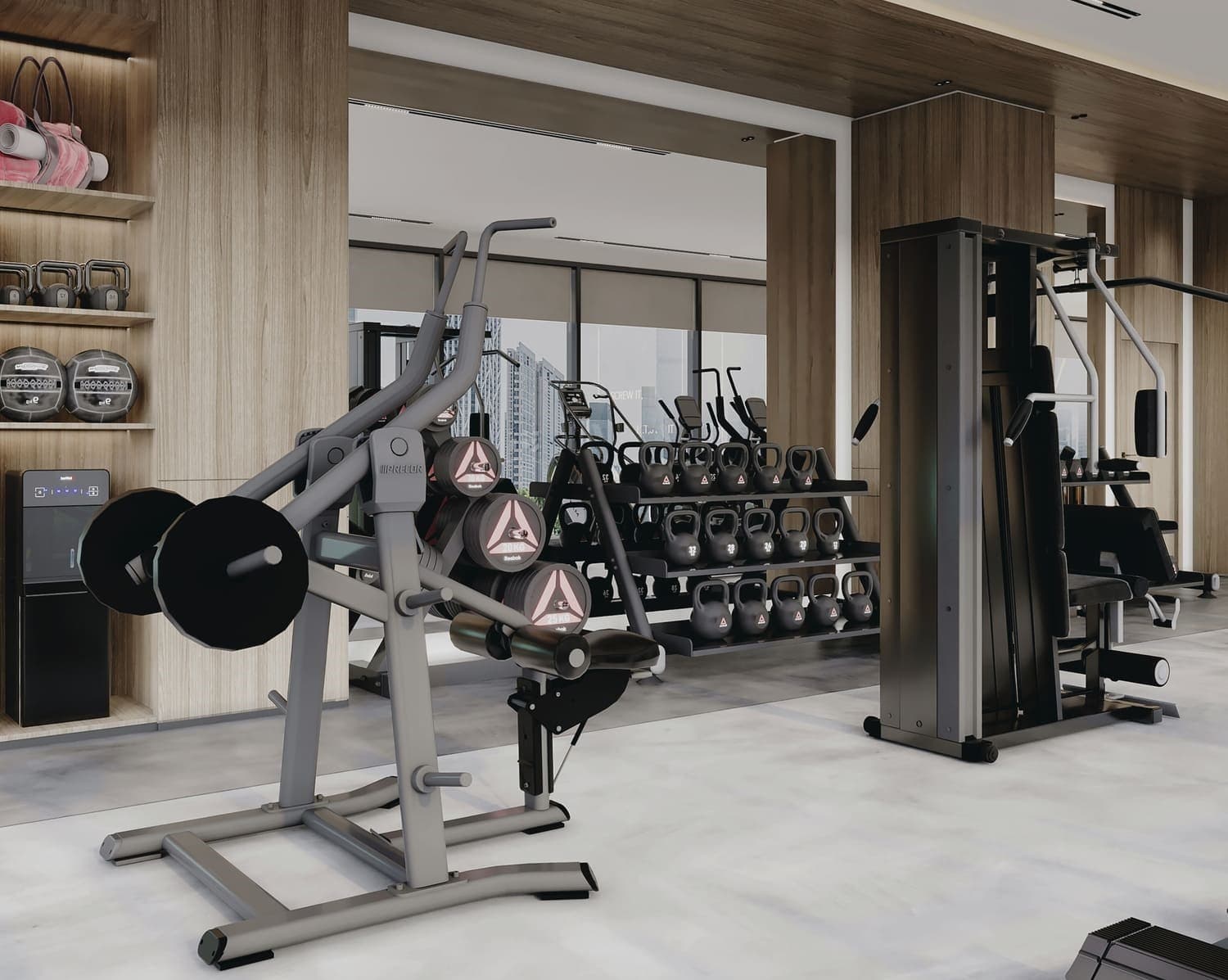 Allura amenity Gymnasium - JVC (Jumeirah Village Circle), Dubai - by Citi Developers