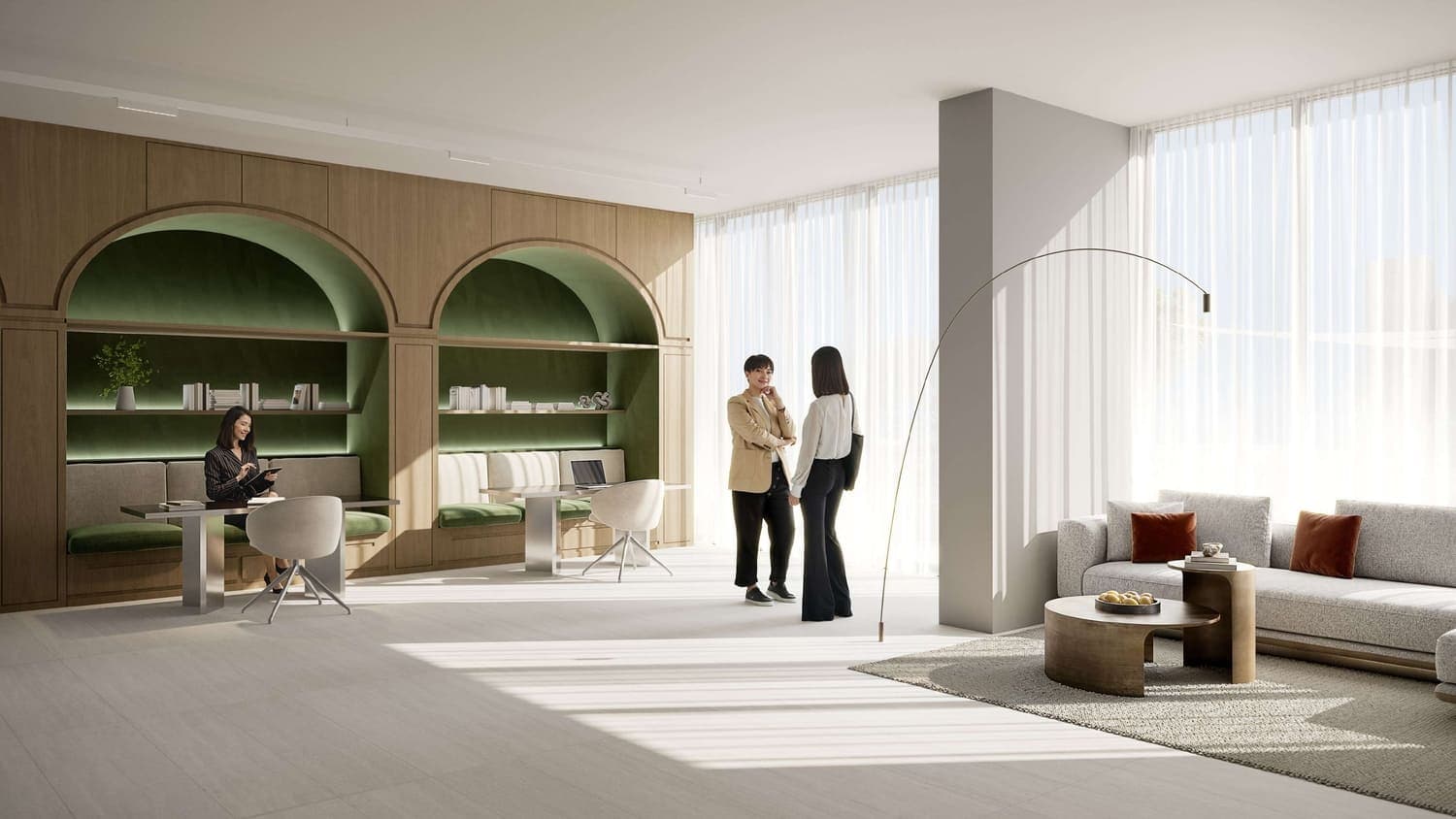 ALTA V1EW amenity Clubhouse in JVC (Jumeirah Village Circle), Dubai, by Object 1