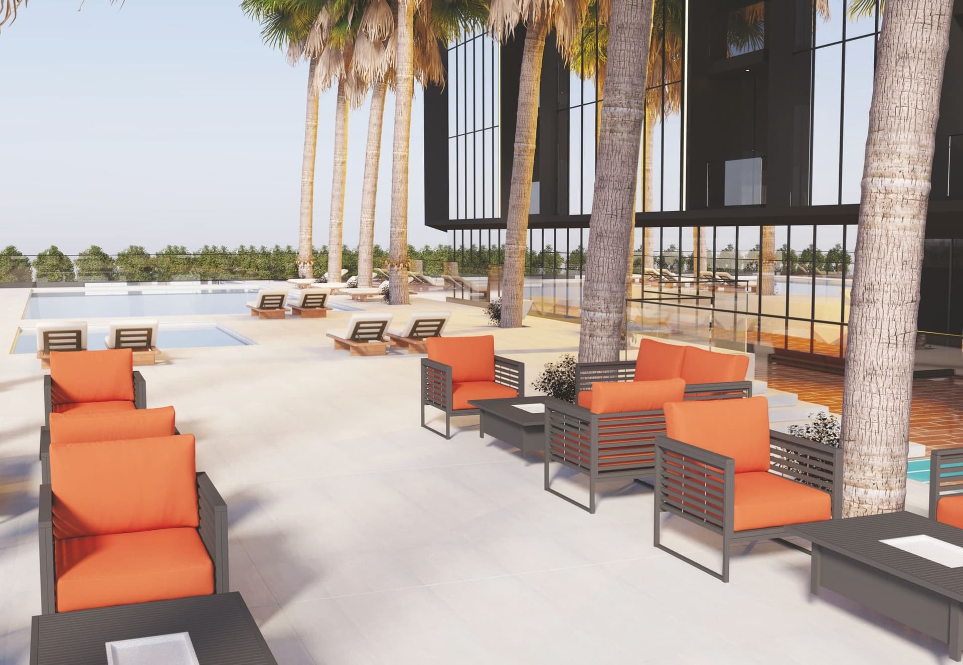 Altai Tower amenity Bbq in JVT (Jumeirah Village Triangle), Dubai, by Tiger Group