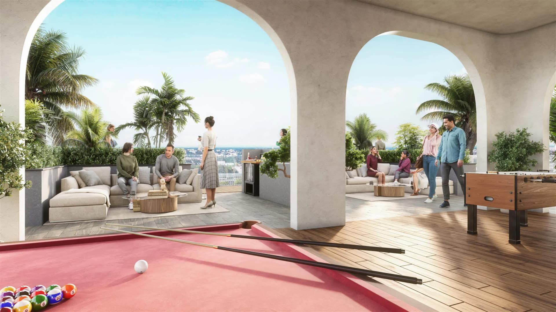 Altair 52 amenity BBQ Areas in Dubai South, Dubai, by Acube Abodes Realty