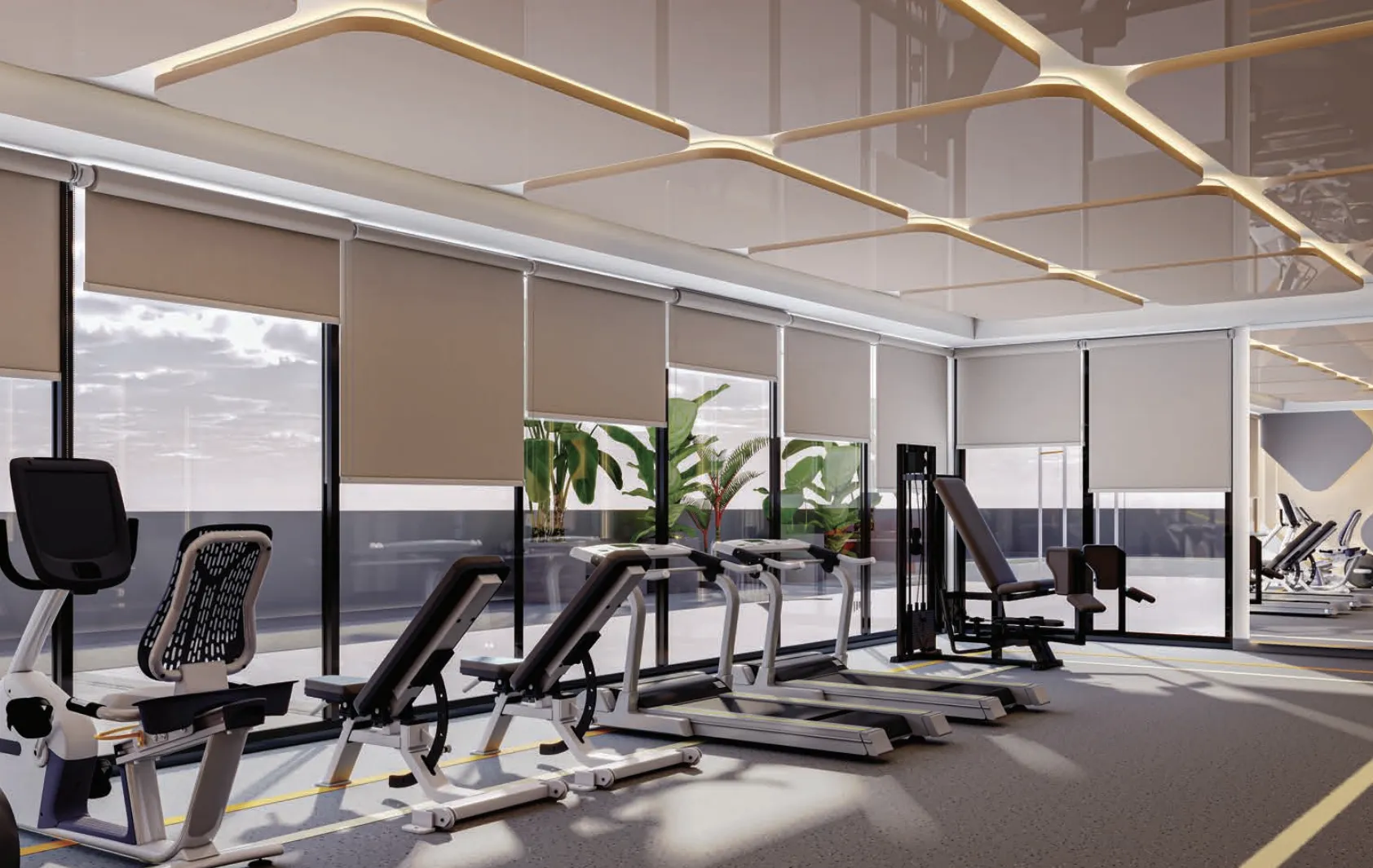 Altair 52 amenity Gym in Dubai South, Dubai, by Acube Abodes Realty