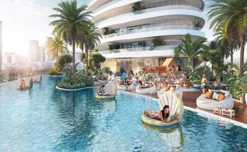 Altitude de Grisogono amenity Infinity Lap Pool - Business Bay, Dubai - by DAMAC