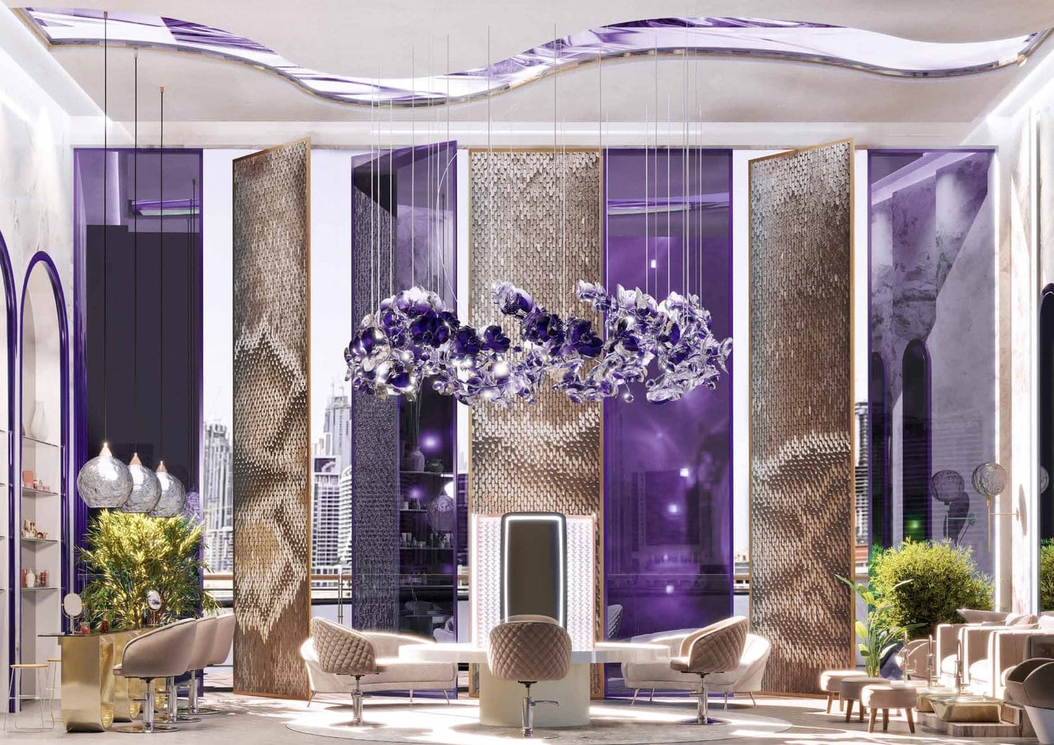 Altitude de Grisogono amenity Salon - Business Bay, Dubai - by DAMAC