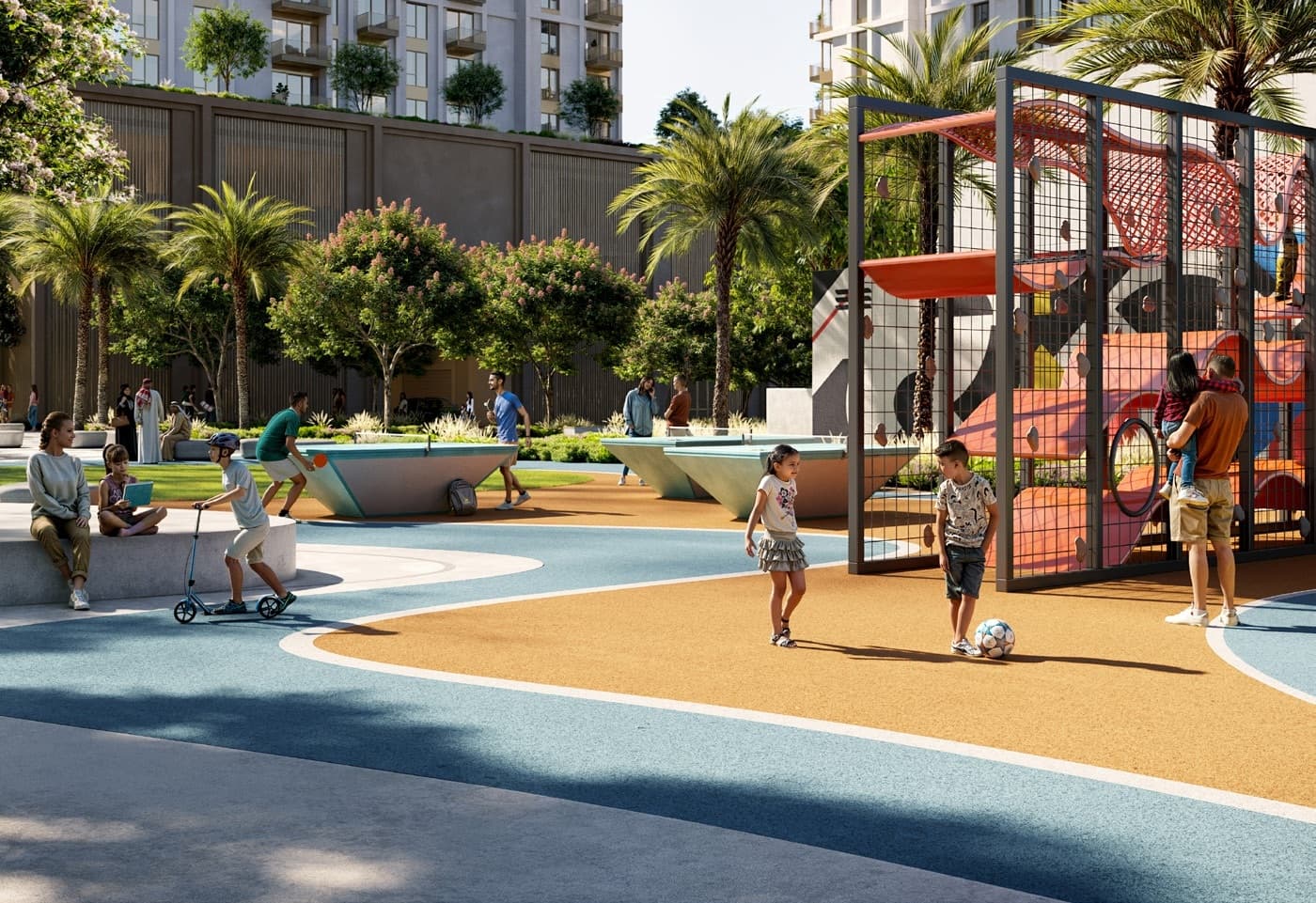 Altus amenity Kids Play Area - Dubai Creek Harbour, Dubai - by Emaar