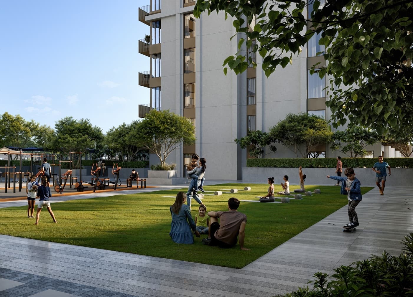 Altus amenity Yoga Area - Dubai Creek Harbour, Dubai - by Emaar
