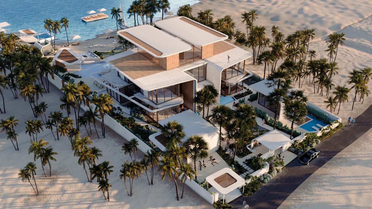 Amali Island exterior view - World of Islands, Dubai - by Amali Properties