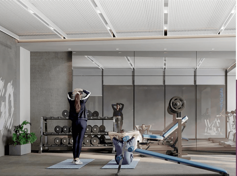 Amalia Residences amenity Fully Equipped Gym - Al Furjan, Dubai - by Deyaar