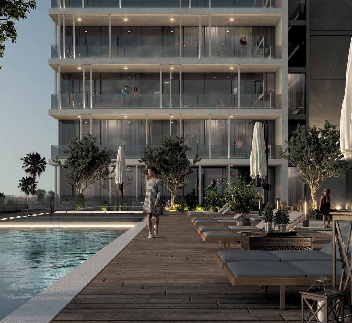 Amalia Residences amenity Outdoor Pool - Al Furjan, Dubai - by Deyaar
