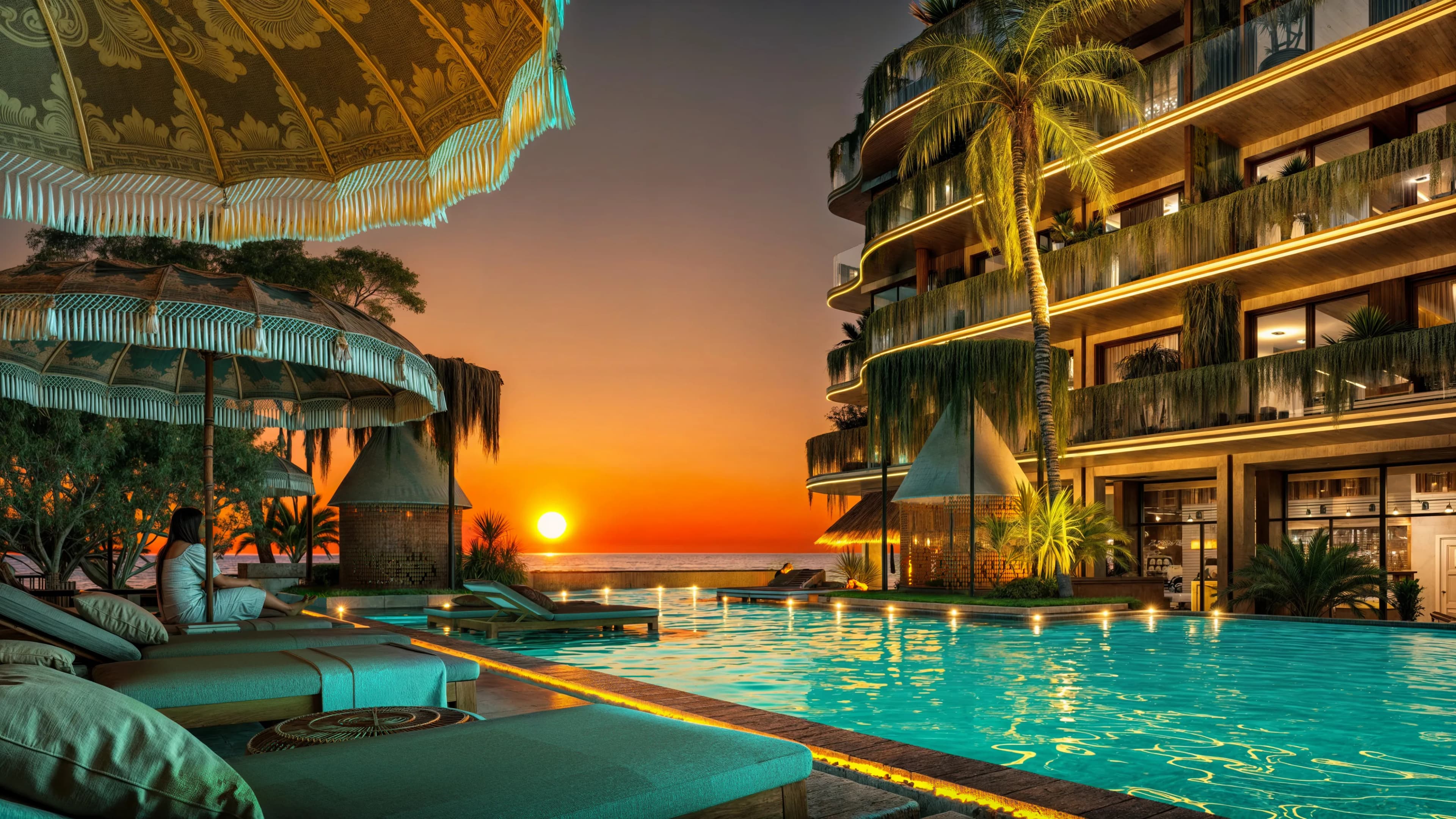 Amani Melasti amenity Beach Club - Badung, Dubai - by TEUS Group
