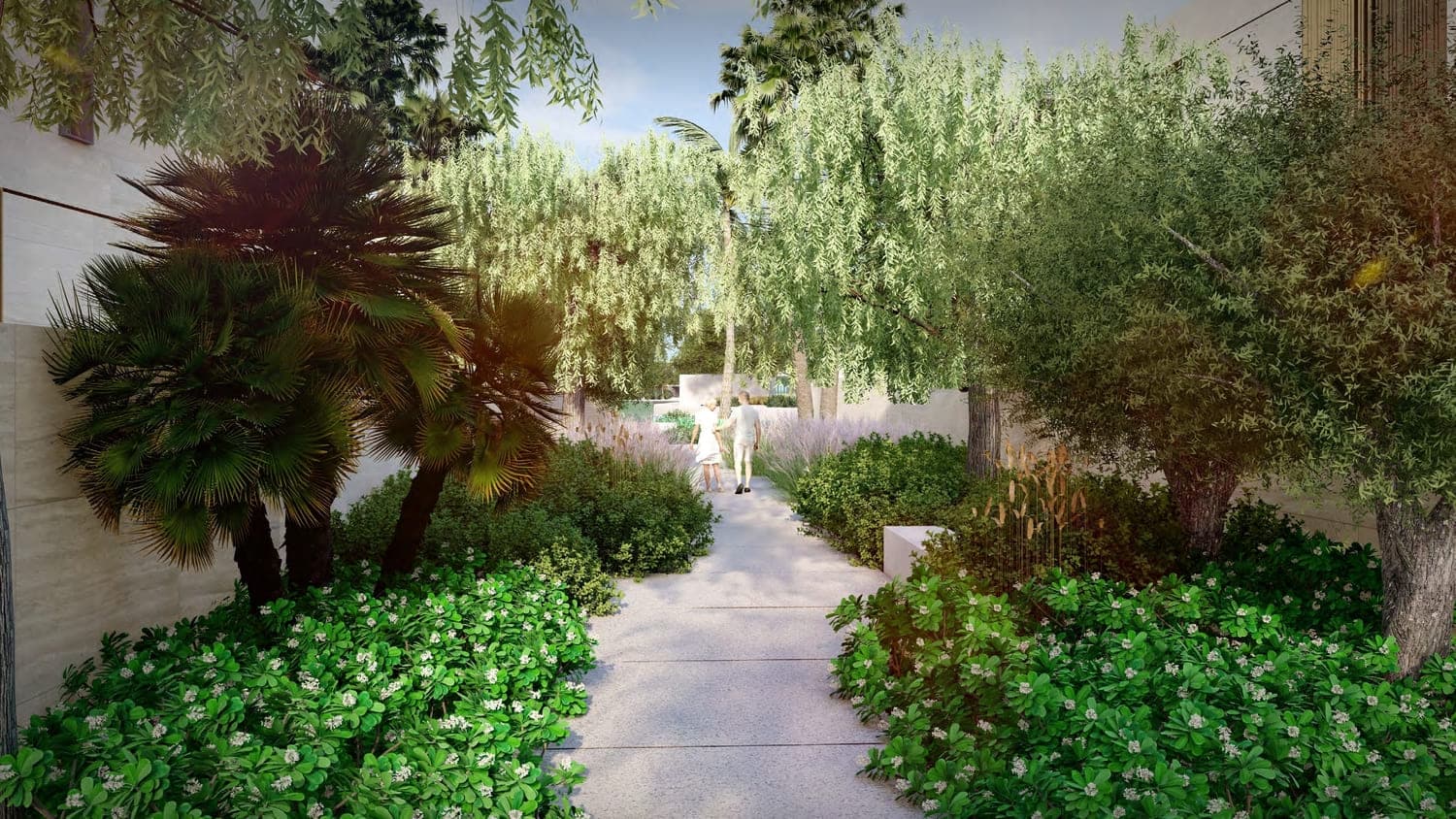 Amara amenity Garden in Tilal Al Ghaf, Dubai, by Majid Al Futtaim