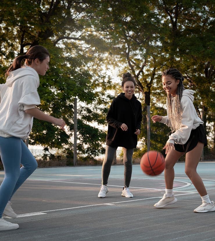 Amer Al Ghurair Residences amenity Basketball Court - Wadi Al Safa 3, Dubai - by Amer Al Ghurair