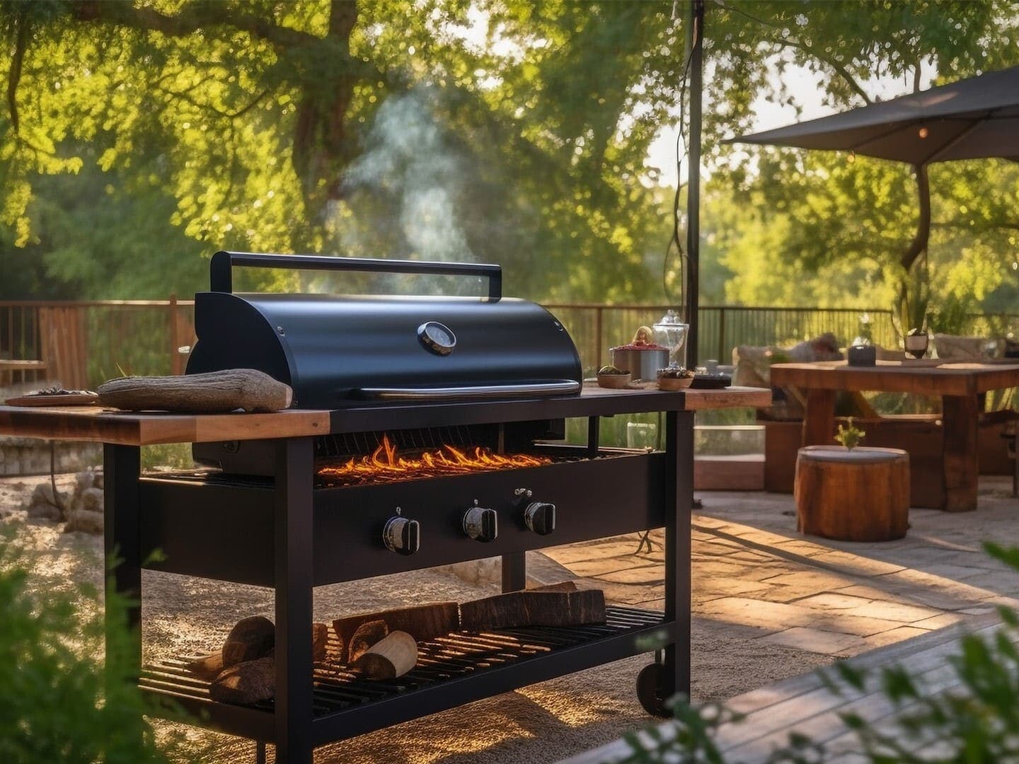 Amer Al Ghurair Residences amenity Bbq Area - Wadi Al Safa 3, Dubai - by Amer Al Ghurair