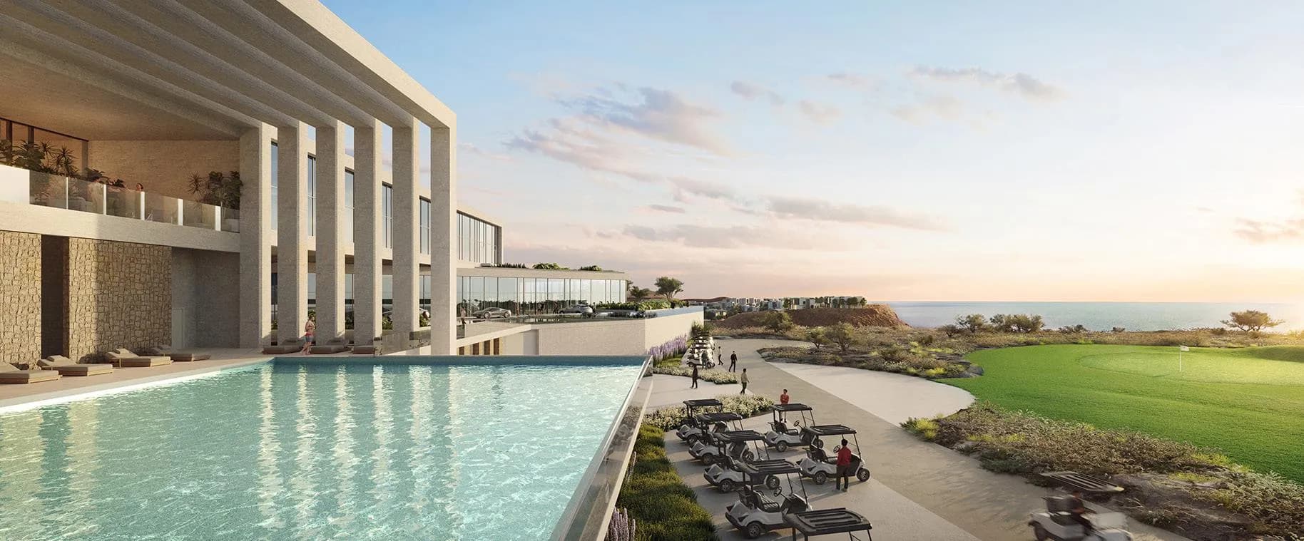 Amour Sans Detour amenity Viewing Decks - Muscat Governorate, Dubai - by Dar Global