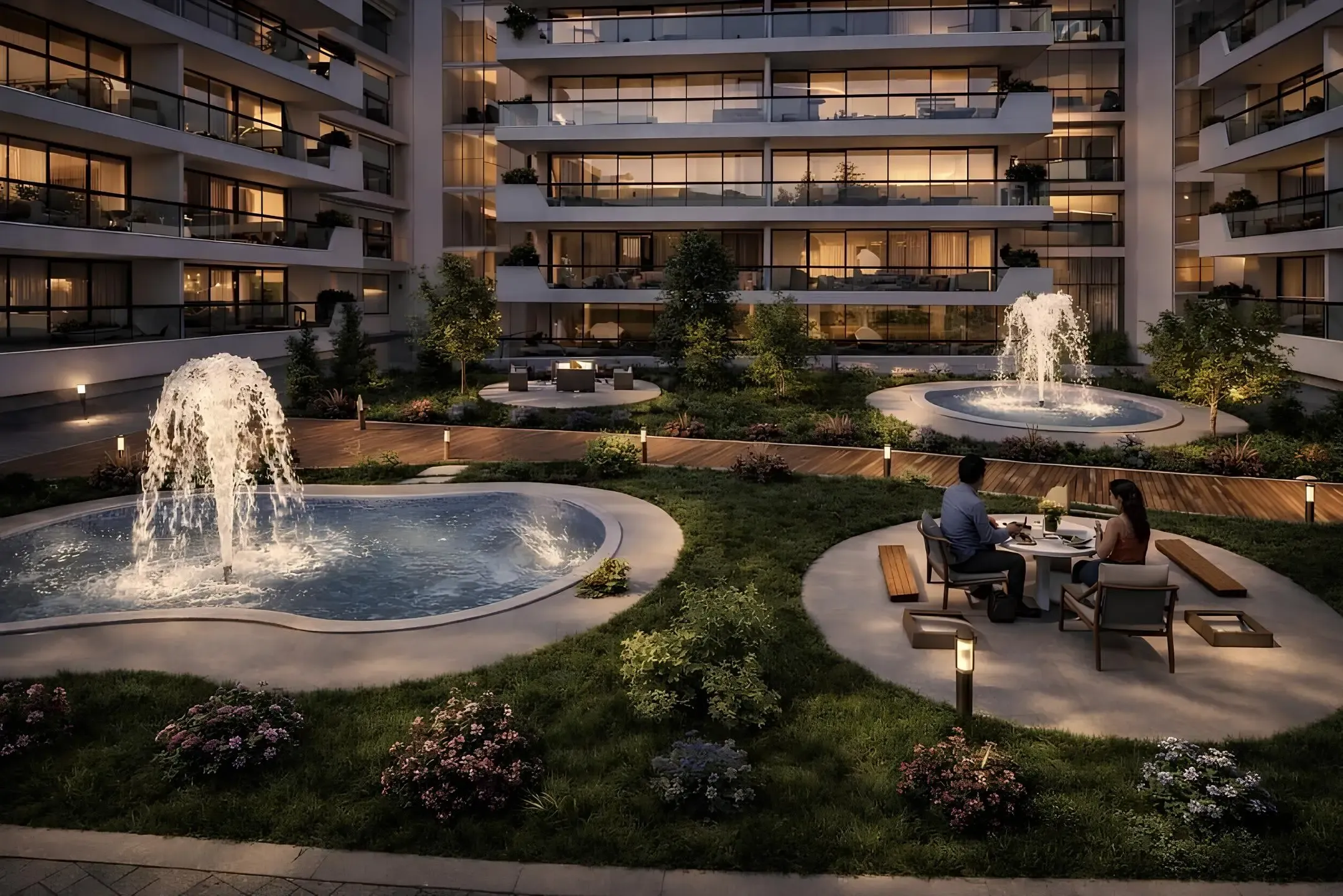 Amwaj Tower amenity Relaxation Zones - Al Rumailah 3, Dubai - by GJ Properties