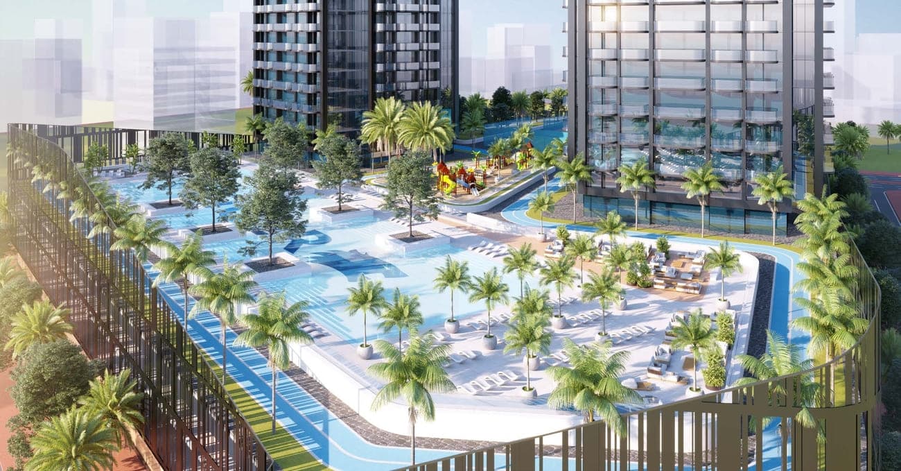 Ananda Residences amenity Swimming Pool in Dubai Motor City, Dubai, by Tiger Group